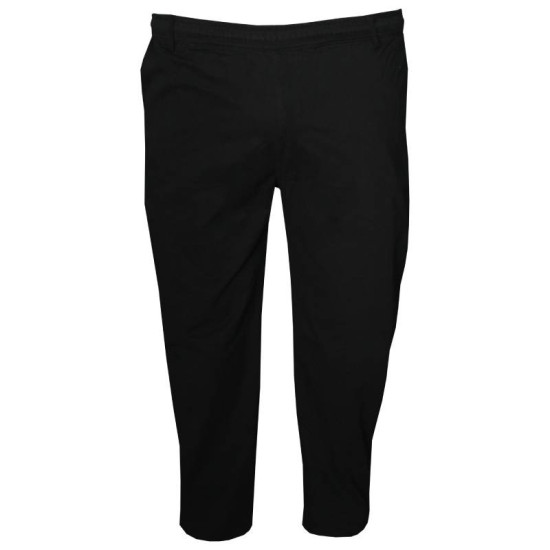Χειμερινή ελαστική straight cut chino καπαρτινέ παντελόνα, by LTG - Black Χειμερινή ελαστική straight cut chino καπαρτινέ παντελόνα, by LTG - Black