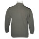 Βαμβακερό polo wool feel με τσέπη στο στήθος - Faded Battleship Grey