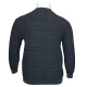 Βαμβακερή jacquard demi-saison μπλούζα της Leo Collection - Dark Blue Βαμβακερή jacquard demi-saison μπλούζα της Leo Collection - Dark Blue