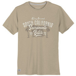 King Size t-shirt από βαμβακερή φλάμα King Size t-shirt από βαμβακερή φλάμα
