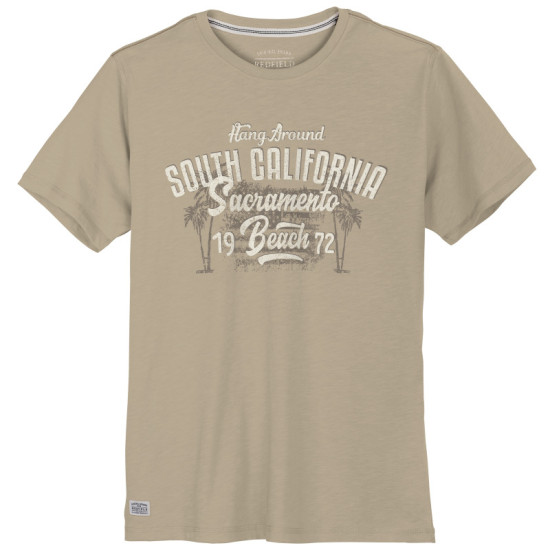 King Size t-shirt από βαμβακερή φλάμα 