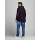 Jack & Jones Egingham Twill Shirt,βαμβακερό πουκάμισο φανέλα - Port Royale Jack & Jones Egingham Twill Shirt,βαμβακερό πουκάμισο φανέλα - Port Royale