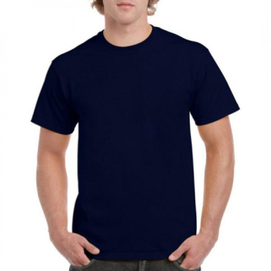 Μονόχρωμο βαμβακερό pennie t-shirt - Dark Blue