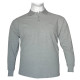 Polo πικέ μονόχρωμη με τσέπη - Grey Melange Polo πικέ μονόχρωμη με τσέπη - Grey Melange