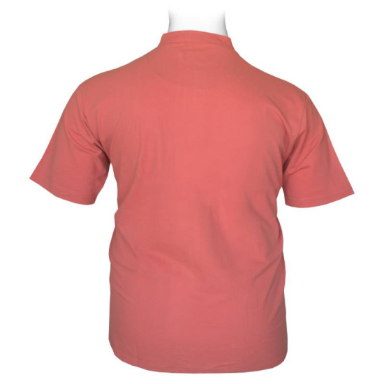 Βαμβακερό πικέ μπλουζάκι button neck - Coral Tree Βαμβακερό πικέ μπλουζάκι button neck - Coral Tree