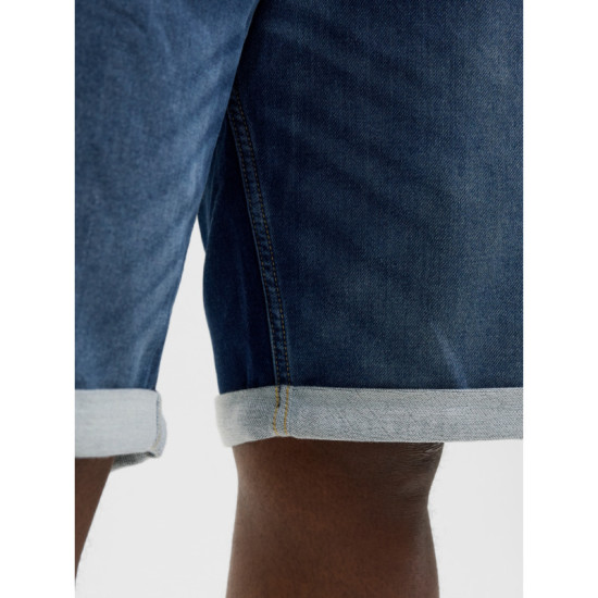 Ελαστική denim βερμούδα Ελαστική denim βερμούδα