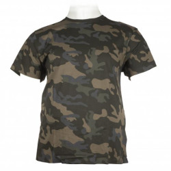 T-shirt από βαμβακερό μακό ύφασμα - Dark Camo T-shirt από βαμβακερό μακό ύφασμα - Dark Camo