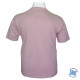 Βαμβακερό t-shirt φλάμα μονόχρωμο τύπου button ve,by LTG - Light Plum Βαμβακερό t-shirt φλάμα μονόχρωμο τύπου button ve,by LTG - Light Plum