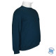 Μπλούζα λαιμόκοψη wool feel της Leo Collection - Petrol Μπλούζα λαιμόκοψη wool feel της Leo Collection - Petrol