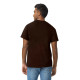 Μονόχρωμο βαμβακερό t-shirt - Dark Chocolate Μονόχρωμο βαμβακερό t-shirt - Dark Chocolate