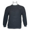 Βαμβακερή jacquard demi-saison μπλούζα της Leo Collection - Dark Blue