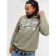 Hoodie φούτερ με μεταξοτυπία Hoodie φούτερ με μεταξοτυπία
