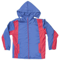 Αντιανεμικό jacket με λεπτή επένδυση και κουκούλα - Indigo/Red Αντιανεμικό jacket με λεπτή επένδυση και κουκούλα - Indigo/Red