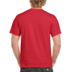 Μονόχρωμο βαμβακερό t-shirt - ΚΟΚΚΙΝΟ Μονόχρωμο βαμβακερό t-shirt - ΚΟΚΚΙΝΟ