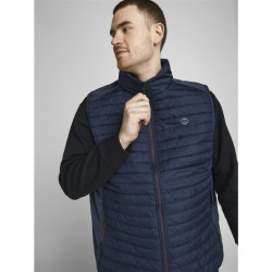 Αντιανεμικό γιλέκο της Jack & Jones body warmer collar - NAVY BLUE Αντιανεμικό γιλέκο της Jack & Jones body warmer collar - NAVY BLUE