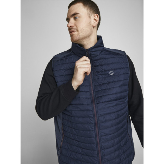 Αντιανεμικό γιλέκο της Jack & Jones body warmer collar - NAVY BLUE Αντιανεμικό γιλέκο της Jack & Jones body warmer collar - NAVY BLUE