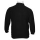 Βαμβακερό polo wool feel με τσέπη στο στήθος - Black Βαμβακερό polo wool feel με τσέπη στο στήθος - Black