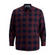 Jack & Jones Egingham Twill Shirt,βαμβακερό πουκάμισο φανέλα - Port Royale Jack & Jones Egingham Twill Shirt,βαμβακερό πουκάμισο φανέλα - Port Royale