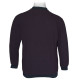 Βαμβακερή μπλούζα Polo wool feel με κέντημα στο στήθος - Twilight Purple