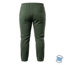 Καλοκαιρινό παντελόνι φόρμας baby fouter με patch - Olive Branch Καλοκαιρινό παντελόνι φόρμας baby fouter με patch - Olive Branch