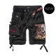 Iron Maiden Savage Shorts The Number of the Beast Black Edition - Black Iron Maiden Savage Shorts The Number of the Beast Black Edition - Black