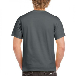 Μονόχρωμο βαμβακερό t-shirt - Charcoal Μονόχρωμο βαμβακερό t-shirt - Charcoal