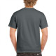 Μονόχρωμο βαμβακερό t-shirt - Charcoal Μονόχρωμο βαμβακερό t-shirt - Charcoal