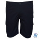 Βερμούδα ελαστική cargo με λάστιχο στο πλάι by L.T.G collection - Dark Blue Βερμούδα ελαστική cargo με λάστιχο στο πλάι by L.T.G collection - Dark Blue