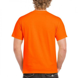 Μονόχρωμο βαμβακερό t-shirt - Safety Orange Μονόχρωμο βαμβακερό t-shirt - Safety Orange