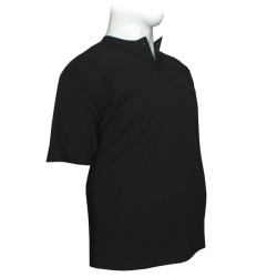 Βαμβακερό μακό μπλουζάκι button ve - Black Rock Βαμβακερό μακό μπλουζάκι button ve - Black Rock