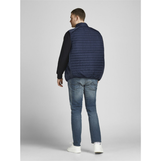 Αντιανεμικό γιλέκο της Jack & Jones body warmer collar - NAVY BLUE Αντιανεμικό γιλέκο της Jack & Jones body warmer collar - NAVY BLUE