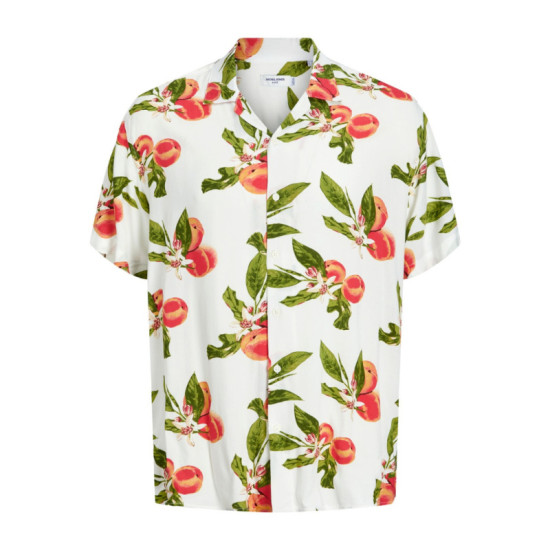 Luke Flores Resort shirt by Jack & Jones - Cloud Dancer