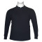 Polo πικέ μονόχρωμη με τσέπη - NAVY BLUE
