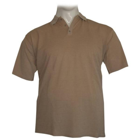 Polo πικέ κοντομάνικο μονόχρωμο - Soft Amber Polo πικέ κοντομάνικο μονόχρωμο - Soft Amber
