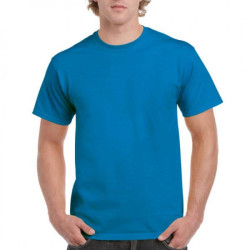 Μονόχρωμο βαμβακερό t-shirt - Sapphire Μονόχρωμο βαμβακερό t-shirt - Sapphire