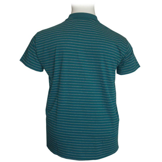 Polo βαμβακερό Jersey μαρινιέρα της Leo Collection - ΠΕΤΡΟΛ Polo βαμβακερό Jersey μαρινιέρα της Leo Collection - ΠΕΤΡΟΛ