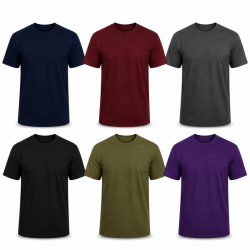 6Pack T-shirt Προσφορά 3+3 - Black,Charcoal,Khaki,Dark Navy,Maroon,Purple 6Pack T-shirt Προσφορά 3+3 - Black,Charcoal,Khaki,Dark Navy,Maroon,Purple