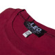 Μακό T-shirt μονόχρωμο - ΜΠΟΡΝΤΩ Μακό T-shirt μονόχρωμο - ΜΠΟΡΝΤΩ