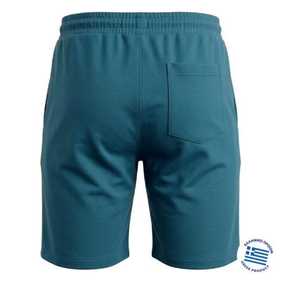 Βερμούδα jersey pennie με plastisol patch - Petrol Βερμούδα jersey pennie με plastisol patch - Petrol