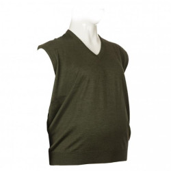 Καζάκα μάλλινη με βε - Dark Olive Green Καζάκα μάλλινη με βε - Dark Olive Green