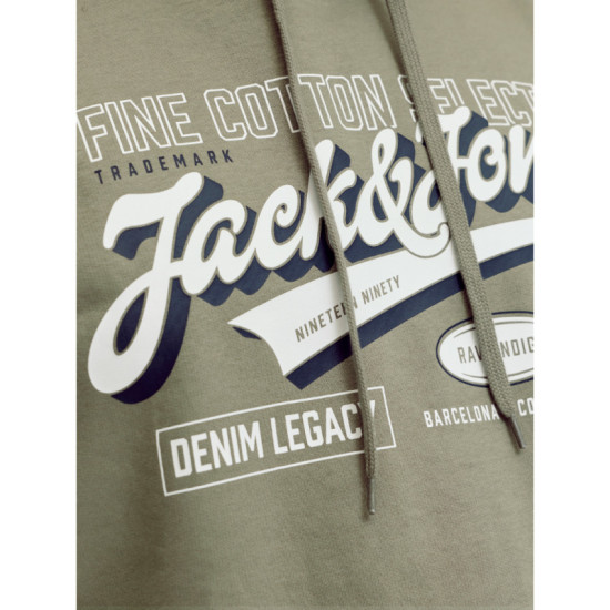 Hoodie φούτερ με μεταξοτυπία Hoodie φούτερ με μεταξοτυπία