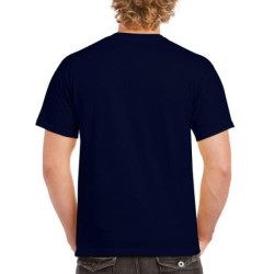 Μονόχρωμο βαμβακερό t-shirt - Dark Blue Μονόχρωμο βαμβακερό t-shirt - Dark Blue