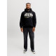 Hoodie φούτερ με μεταξοτυπία Hoodie φούτερ με μεταξοτυπία