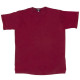 Μακό T-shirt μονόχρωμο - ΜΠΟΡΝΤΩ Μακό T-shirt μονόχρωμο - ΜΠΟΡΝΤΩ