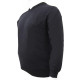 Μονοχρωμη μπλουζα tricot με ve και κεντημα - Black Μονοχρωμη μπλουζα tricot με ve και κεντημα - Black