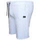 Βερμούδα jersey pennie με plastisol patch - White Βερμούδα jersey pennie με plastisol patch - White
