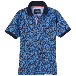Βαμβακερό AOP King Size Jersey Polo Βαμβακερό AOP King Size Jersey Polo