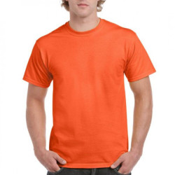 Μονόχρωμο βαμβακερό t-shirt - ΠΟΡΤΟΚΑΛΙ Μονόχρωμο βαμβακερό t-shirt - ΠΟΡΤΟΚΑΛΙ