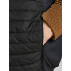 Αντιανεμικό γιλέκο της Jack & Jones body warmer collar - Black Αντιανεμικό γιλέκο της Jack & Jones body warmer collar - Black