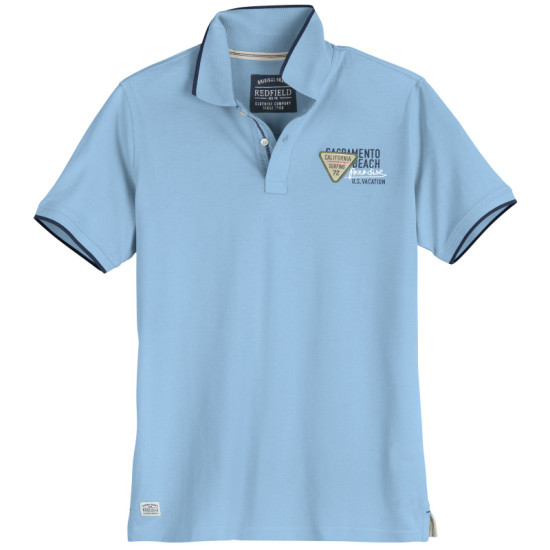 Βαμβακερό King Size Polo Pique Βαμβακερό King Size Polo Pique